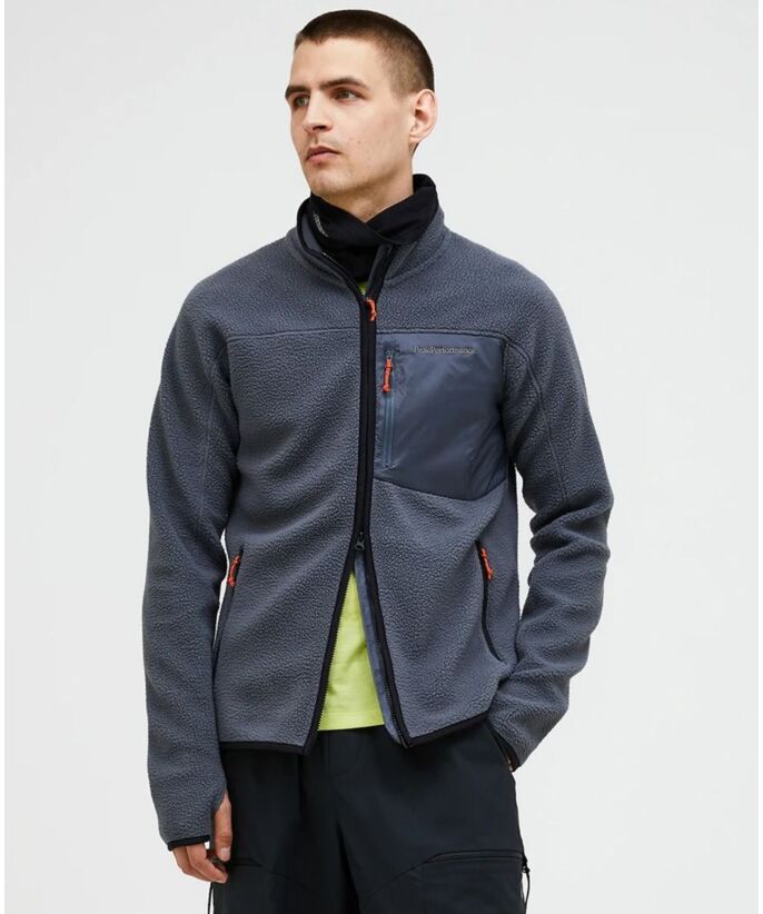 Peak Performance  Pile Zip Jacket Men