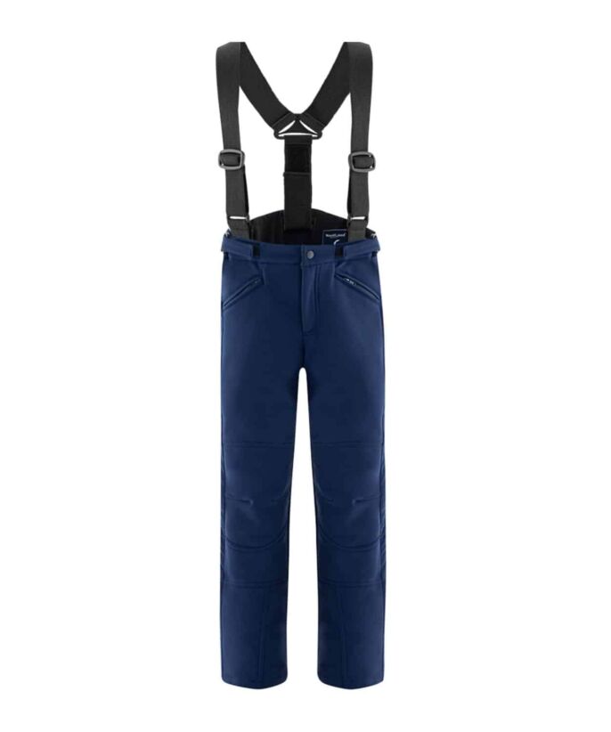 WoolLand Trysil skibukse Barn med avtagbare seler