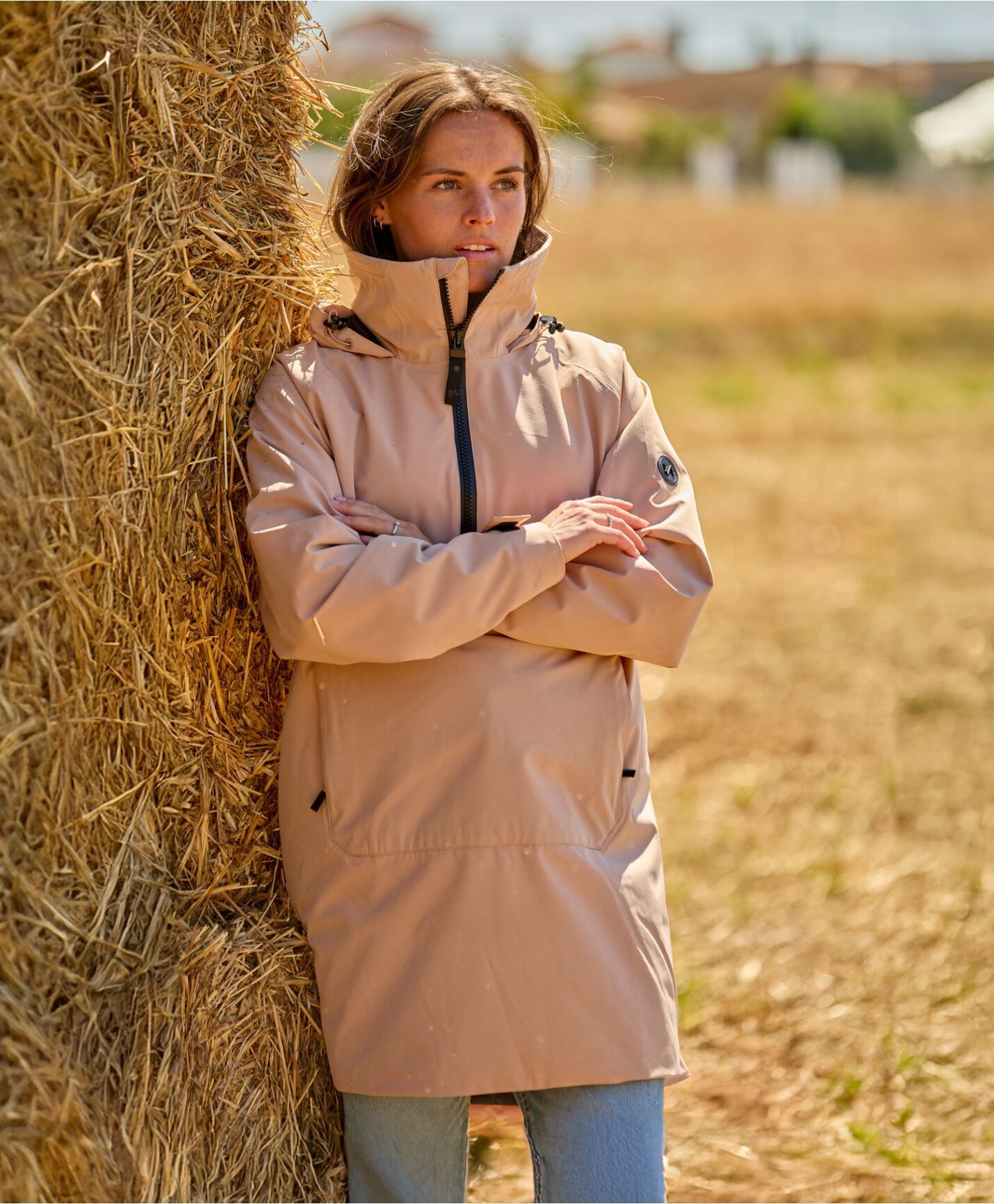 Mørk beige