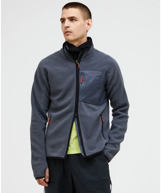 Peak Performance  Pile Zip Jacket Men